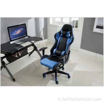 Prezzo franco fabbrica Home Office Comoda sedia da gioco con poggiapiedi